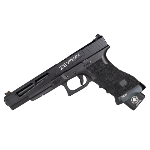 Double Bell G Pistol 17L ZEVII IPSC (Black) - Green Gas Gel Blaster