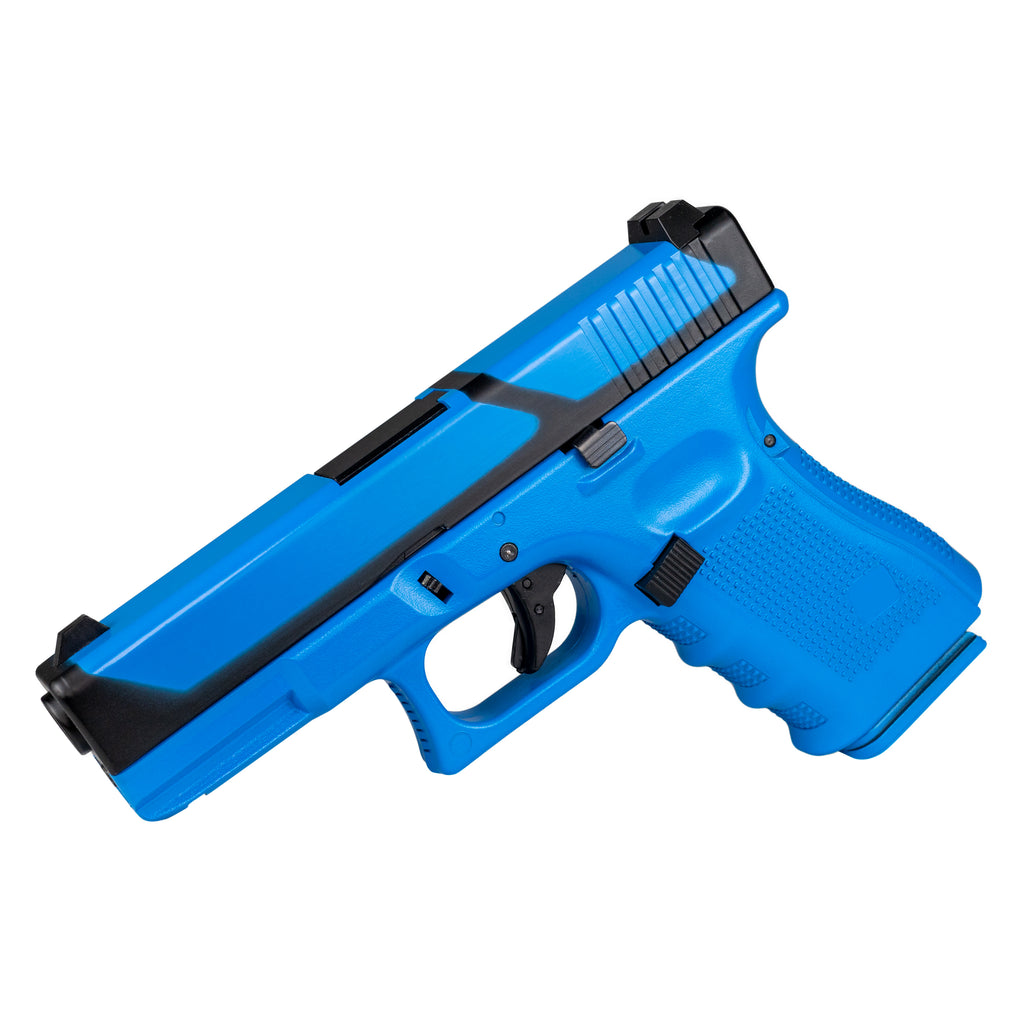 Double Bell G Pistol 19 (Blue) - Green Gas Gel Blaster