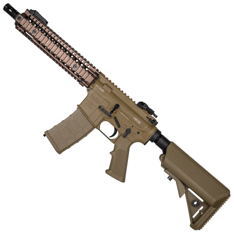 Golden Eagle MK18 MOD1 (Tan) (Metal Gas Blowback Rifle) - Green Gas Gel Blaster