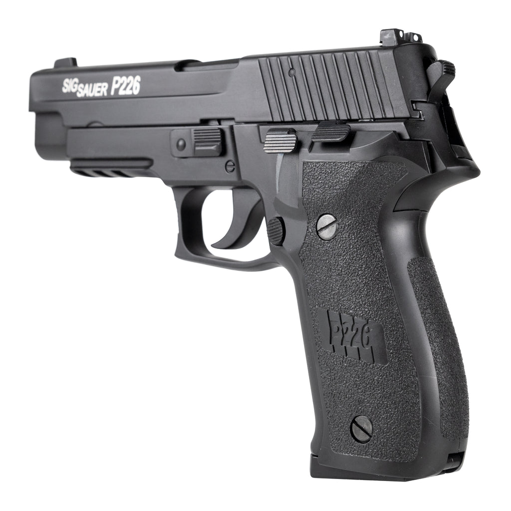 Double Bell SIG P226 (Black) - Green Gas Gel Blaster