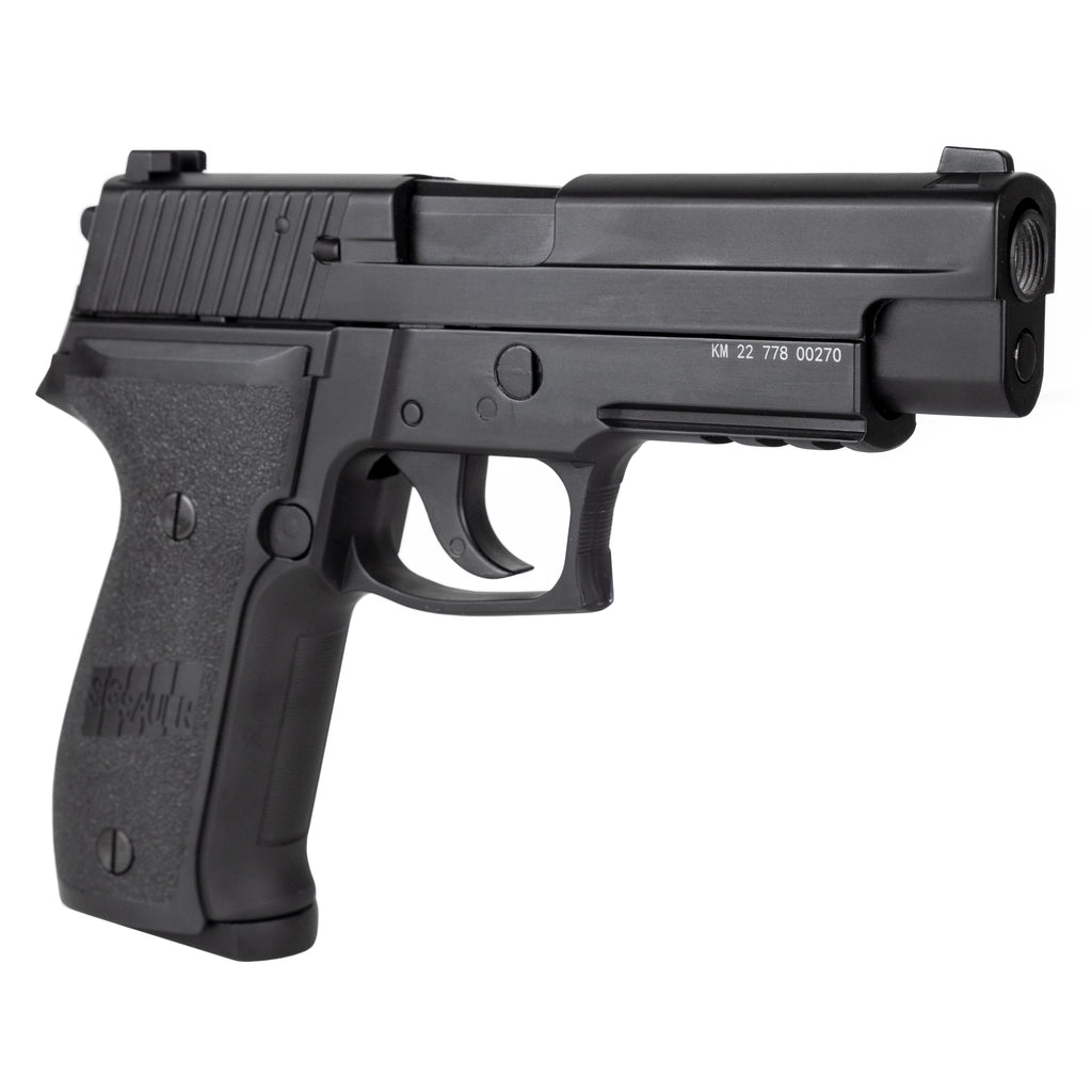 Double Bell SIG P226 (Black) - Green Gas Gel Blaster