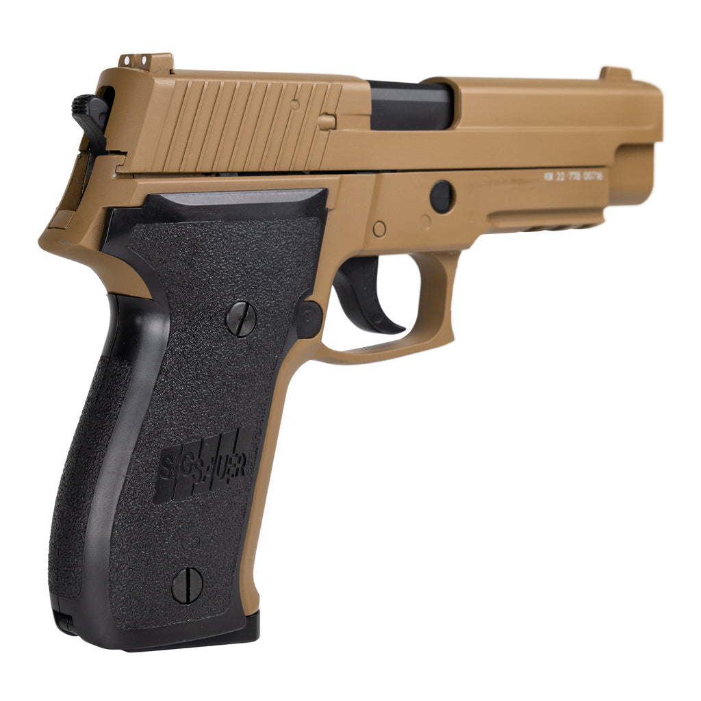 Double Bell SIG P226 (Tan) - Green Gas Gel Blaster