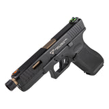 Golden Eagle TTI G Pistol 17 (Black) - Green Gas Gel Blaster