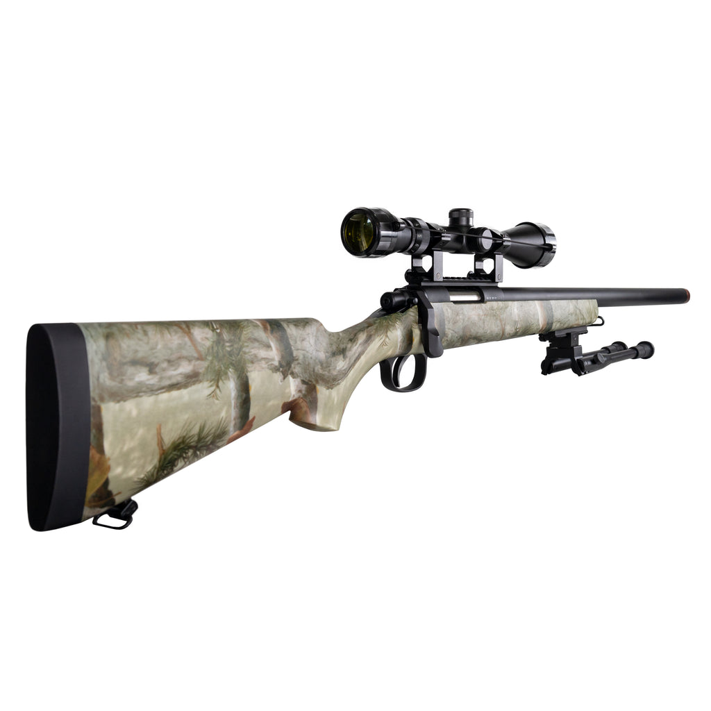 Double Bell VSR 10 (Camo) Sniper Rifle - Manual  Gel Blaster