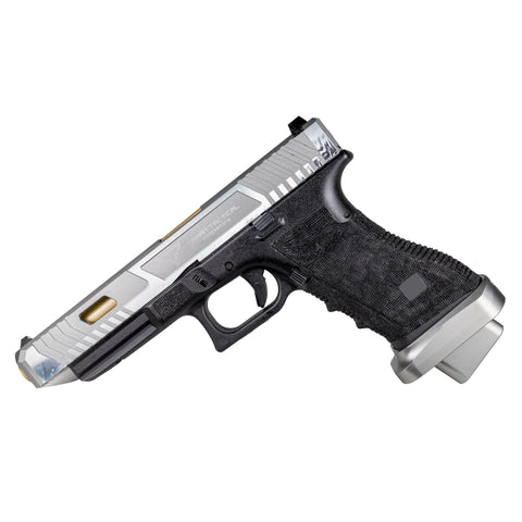 Double Bell TTI G Pistol 34 (Silver) - Green Gas Gel Blaster