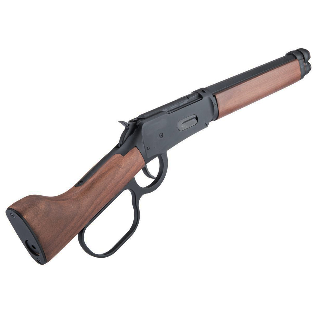 Double Bell M1892 Cowboy Lever Action Pistol (Real Wood) Shell Ejecting - C02/Gas Gel Blaster