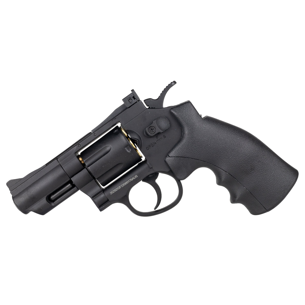 Well .357 Magnum Snub Nose Metal Revolver - CO2/Gas Gel Blaster – TacToys