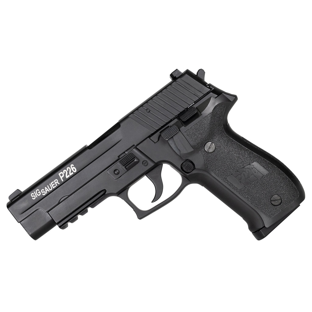 Double Bell SIG P226 (Black) - Green Gas Gel Blaster