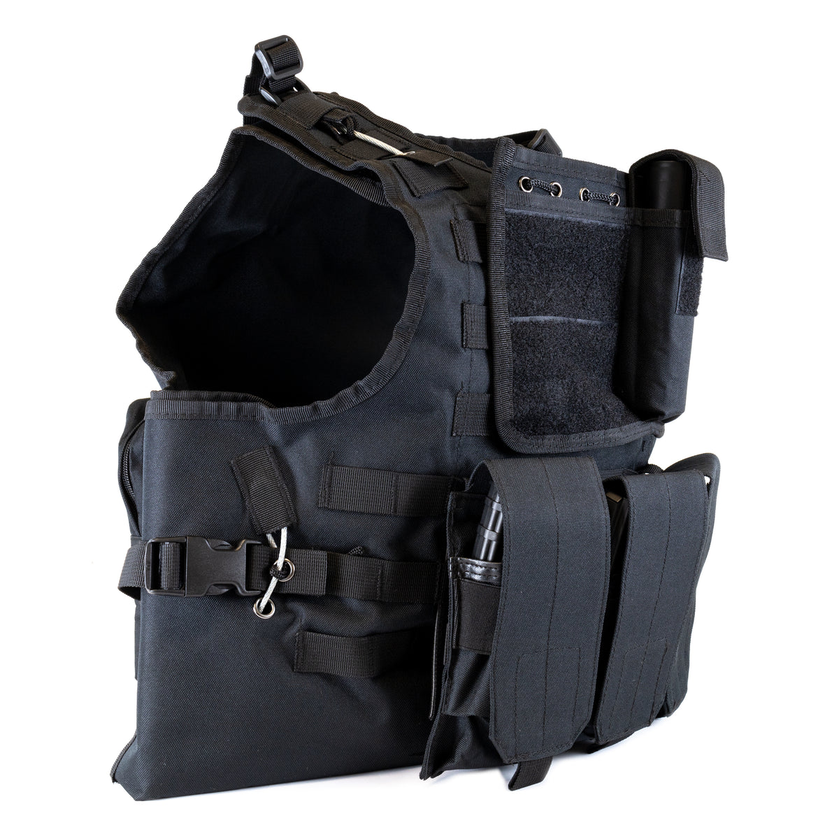 Tactical Combat Vest (Black) – TacToys